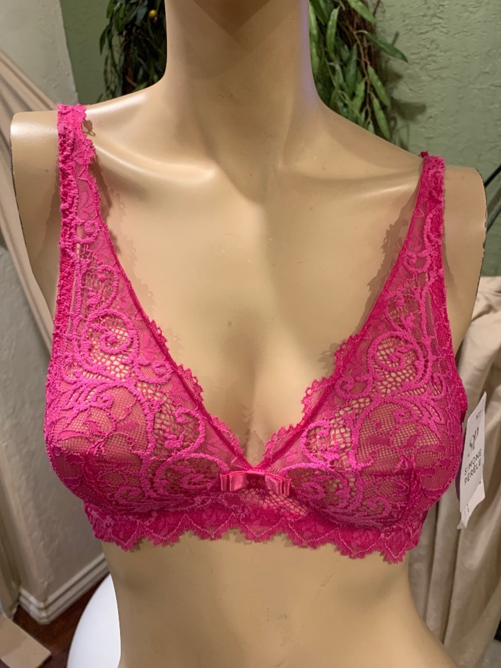 Simone Perele wire free Celeste triangle bralette small